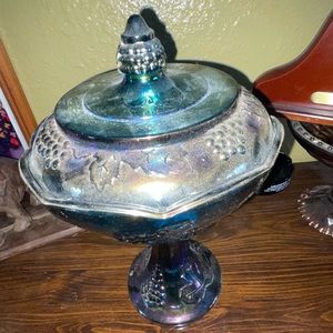 Beautiful colorful candy dish